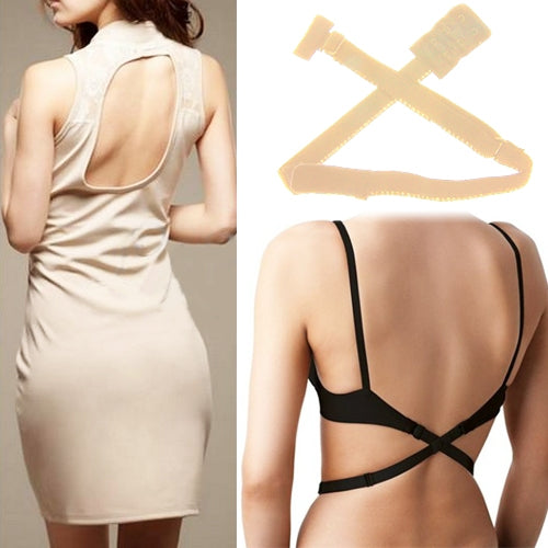 Soluzione di conversione V senza schienale con convertitore per cinturino regolabile per reggiseno sulla schiena bassa Soluzione di conversione V senza schienale con convertitore per cinturino regolabile per reggiseno sulla schiena bassa
